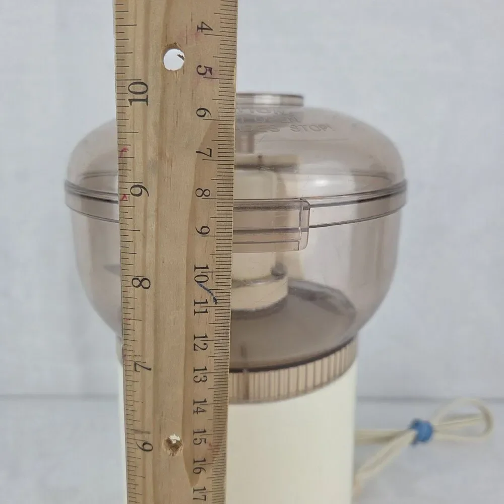 Vintage Sunbeam Oskar 14081 Food Processor Chopper Made in France Tested Works